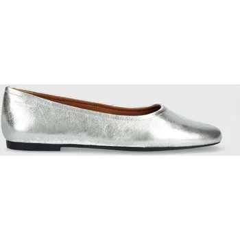 Dámské baleríny Kožené baleríny Vagabond Shoemakers Jolin stříbrná barva, 5508-083-79 5508.083.79 SLV, EUR 39