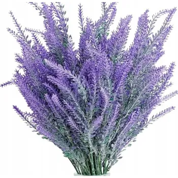 umělá květina Umělá Levandule Květ Větvička Dekorace Zahrada