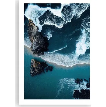 Obraz Plakát bez rámu do obýváku, ložnice 50x70 útes moderní módní obraz