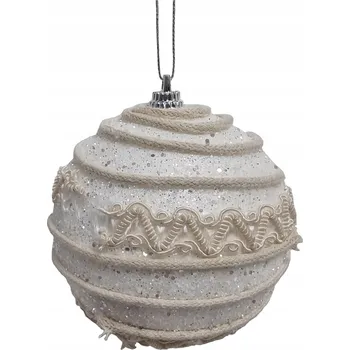 Vánoční dekorace Vánoční Baňky béžové vánoční baňky, vánoční ozdoby na stromeček