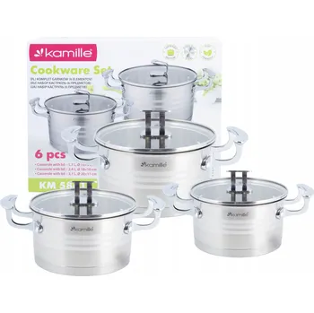 SADA HRNCŮ PRO PLYN A INDUKCI KAMILLE