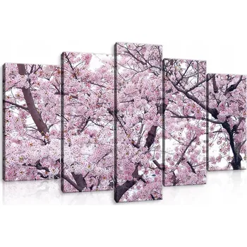 Obraz Obraz Na Plátně KVĚTY JABLONĚ Do Obýváku 150x60