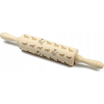 Váleček na těsto Dandie Dinmont Terrier I - váleček se psem, váleček s keramikou