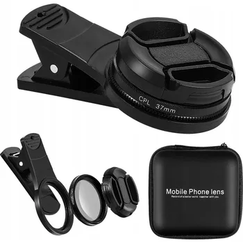 Cirkulární polarizační filtr pro objektiv fotoaparátu CPL 37 mm