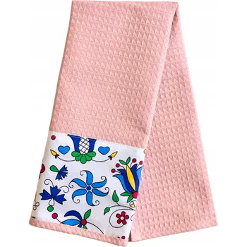 Utěrka Kuchyňská Utěrka 100% Bavlna , vaflový Polský produkt, kašubská lidová