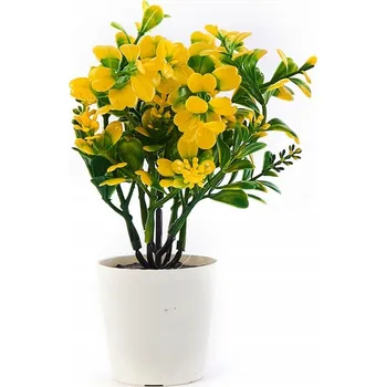 umělá květina OZDOBNÁ KVĚTINA UMĚLÁ ROSTLINA RŮZNÉ BARVY 18 CM