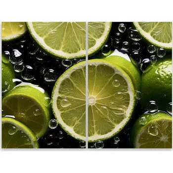 Kuchyňské prkénko Skleněná Ochranná Deska a Krájecí Prkénko | Indukce, Sporák ds-0208