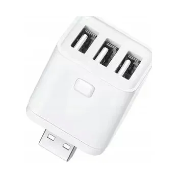Elektrická zásuvka Chytrá zásuvka trojitá USB 5V-12V Zigbee TUYA Zigbee2MQTT
