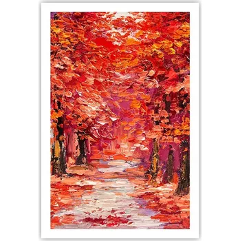 Obraz Obraz plakát do obýváku nebo ložnice 61x91 cm – stromy, plakáty na zeď, bez rámu