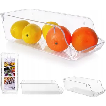 Dóza na potraviny Organizér DO LEDNICE kuchyňská nádoba na potraviny 35x14x10 cm