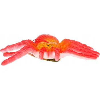 Figurka PAVOUK SKLÍPKAN 14 CM GUMOVÁ FIGURKA ČERVENÁ Č.2