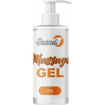 Lubrikační gel SENSUEL LUBRIKAČNÍ GEL NA MASÁŽ BÍLÝ 150 ML