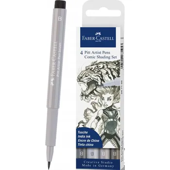 Vrták Faber-Castell Artist Pitt Fixy 4 ks