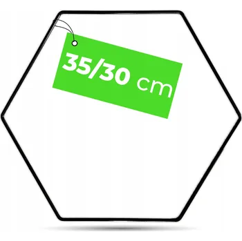 Lapač snů ČERNÝ ŠESTIHRAN pro lapače snů, pro macramé, pro baldachýny, kovový kruh