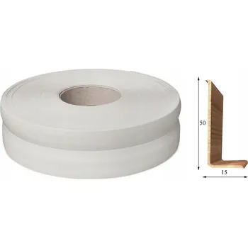 Podlahová lišta Lišta Korner PVC 15 x 50, délka 500 cm, šedá