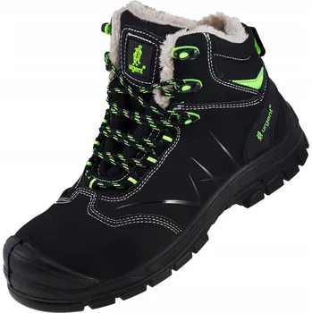 Pracovní obuv ZIMNÍ PRACOVNÍ OBUV BEZPEČNOSTNÍ KOTNÍKOVÁ S1 ZATEPLENÁ BOZP VEL. 40