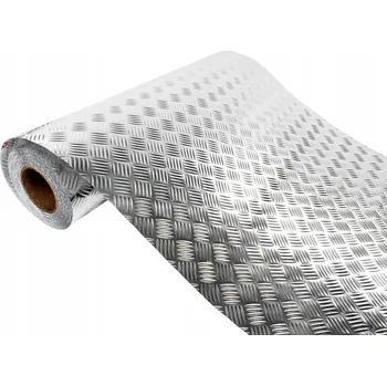 Tapeta Samolepicí dýha Ryflovaný plech Lesk 45 cm