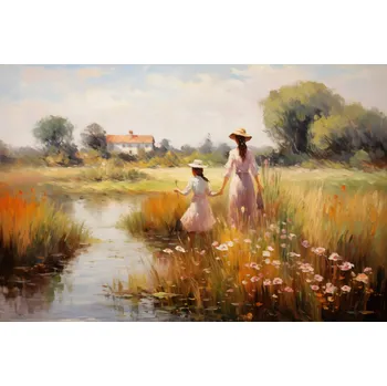 Plakát Plakát Venkovské spojení bez rámu 91,5 x 61 cm