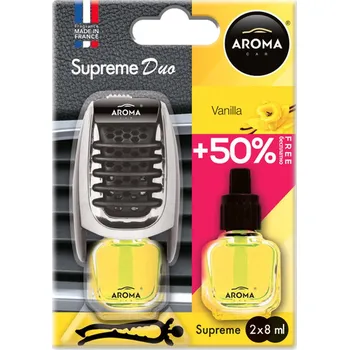 Vůně do auta AROMA SUPREME DUO VANILKA VŮNĚ DO AUTA