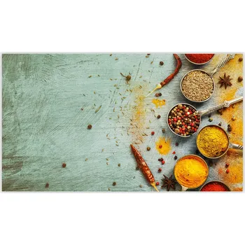 Kuchyňské prkénko Skleněná Ochranná Deska a Krájecí Prkénko | Indukce, Sporák ds-0481