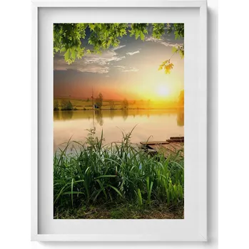 Obraz Závěsný obraz na zeď dekorace do bytu Západ slunce letní dny 50x70 cm