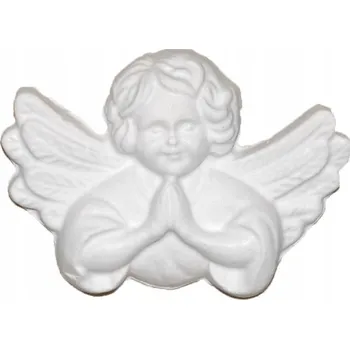 Vánoční dekorace Sádrový andílek modlící se – Poděkování za Svaté Přijímání 1 Ks