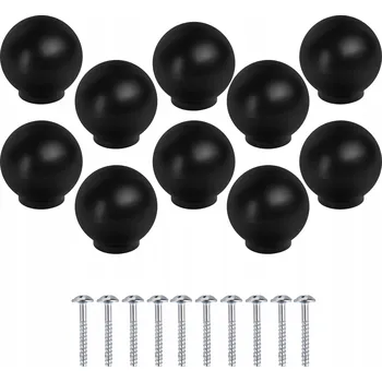 10 Ks K1 Nábytková úchytka úchytky na nábytek, matně černé