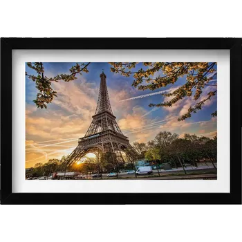 Obraz Dekorativní nástěnný obraz do obýváku kuchyně Eiffelova věž v Paříži 30x20 cm