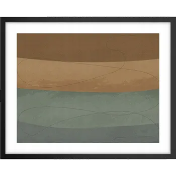 Obraz Foto obraz, plakát na zeď v černém rámu 50x40 abstrakce do obýváku