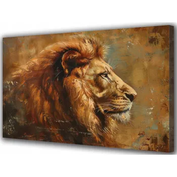 Obraz Obraz na plátně Lev - Král pouště 70x50 cm