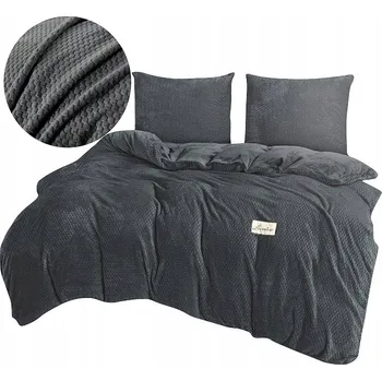 Povlečení HRUBÉ PLYŠOVÉ POVLEČENÍ 160x200 ZIMNÍ NA ZIMU VYTLAČOVANÝ VZOR VELMI TEPLÉ