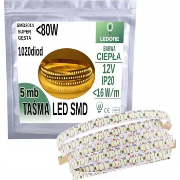 LED osvětlení SUPER HUSTÝ LED pásek PREMIUM 3014 IP20 1020d 5 m