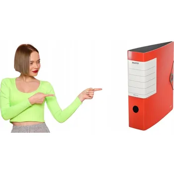 Segregátor Leitz 180° Solid červený A4 82 mm