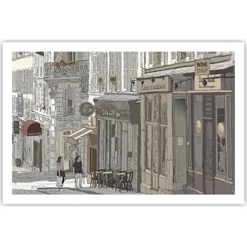 Obraz Obraz plakát do obýváku ložnice 91x61 architektura foto na zeď bez rámu