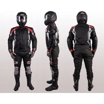 Moto bunda MOTOCYKLOVÁ BUNDA A KALHOTY KOMPLET KOM004 S