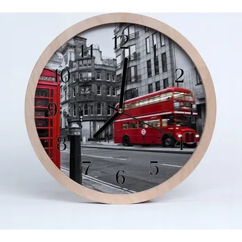 Hodiny Nástěnné hodiny Tulup vícebarevné 30 cm