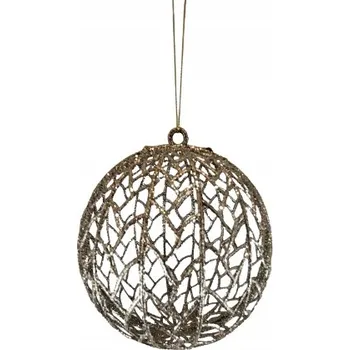 Vánoční dekorace VÁNOČNÍ KOULE NA VÁNOČNÍ STROMEČEK ZLATÁ