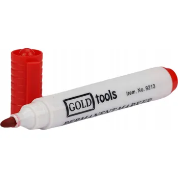 Permanentní popisovač Gold tools 9213 červený