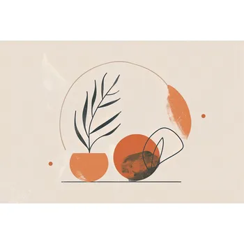 Plakát Plakát Pastelové tóny bez rámu 91,5 x 61 cm