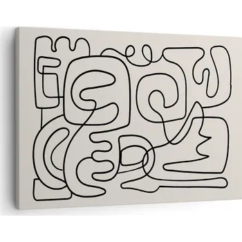 Obraz Obraz na plátně do obýváku, ložnice 70x50 abstrakce foto obrazy na zeď