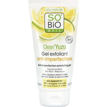 Nestandardní parfém Gel pleťový exfoliační Clean Yuzu BIO SO´Bio étic 150 ml