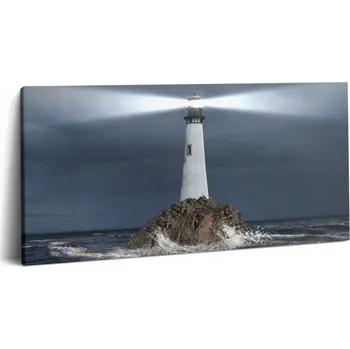 Obraz Fotoobraz na plátně Canvas Moderní do ložnice Maják 100x50 cm