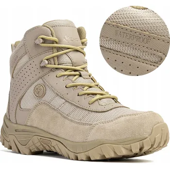 Pracovní oblečení Taktické kožené vojenské boty, trekové, voděodolné, horské Vemont, velikost 43