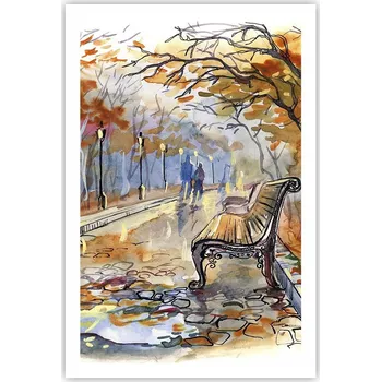 Obraz Obraz plakát do obýváku ložnice 61x91 krajina plakáty na zeď bez rámu