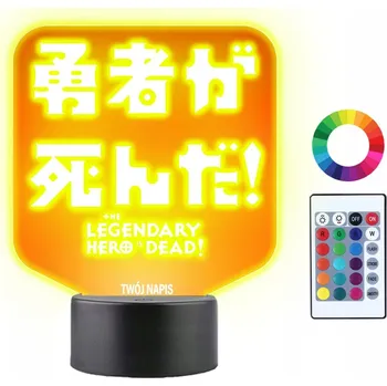 Lampička Plexido vícebarevná Noční lampa