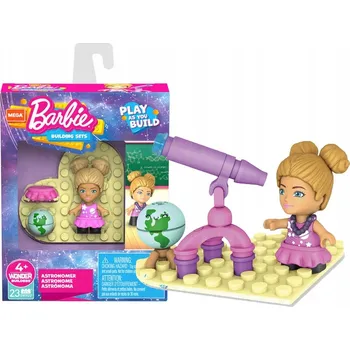 ostatní stavebnice MEGA BLOKS STAVEBNICE BARBIE figurka - hudebník, astronom