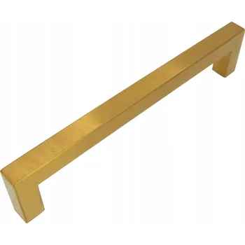 Nábytkové kování Nábytková úchytka klasická 160 mm zlatá Kovová úchytka na skříňku zásuvky