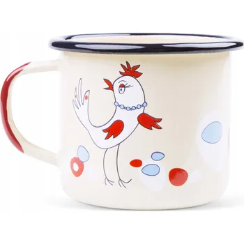 Hrneček smaltovaný kovový Emalco Enamelware 350 ml