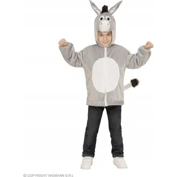 Karnevalový kostým MIKINA KOSTÝM S KAPUCÍ A PLYŠOVOU KAPUCÍ 104