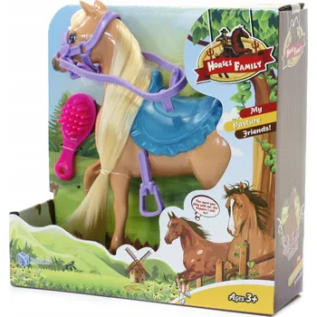 Doplněk pro panenku Kůň S DLOUHOU HŘÍVOU pro panenku FIGURKA Různé